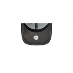 New Era New York Yankees Acid Wash Denim 9Forty Καπέλο Strapback Ανθρακί
