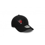 New Era New York Yankees Tonal MLB Icon 9Forty Καπέλο Strapback Μαύρο, Κόκκινο