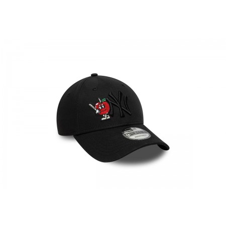 New Era New York Yankees Tonal MLB Icon 9Forty Καπέλο Strapback Μαύρο, Κόκκινο