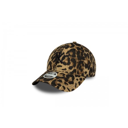 New Era New York Yankees MLB 9Twenty Leopard Καπέλο Strapback Καφέ, Μαύρο, Μπεζ