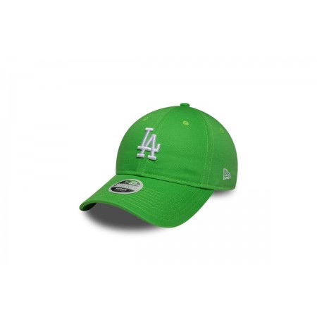 New Era Los Angeles Dodgers League Essentials Γυναικείο Καπέλο Πράσινο, Λευκό