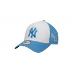 New Era New York Yankees League Essentials Trucker Καπέλο Snapback Γαλάζιο, Λευκό