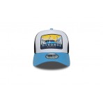 New Era Mykonos 9FORTY A-Frame Trucker Καπέλο Snapback Γαλάζιο, Λευκό, Μαύρο