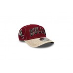 New Era Chicago Bulls NBA City Icon 9FORTY E-Frame Καπέλο Snapback Μπορντό, Εκρού, Μαύρο