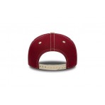 New Era Chicago Bulls NBA City Icon 9FORTY E-Frame Καπέλο Snapback Μπορντό, Εκρού, Μαύρο