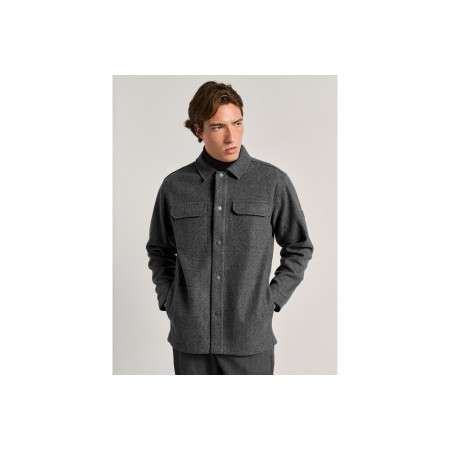 Staff Ανδρικο Overshirt Γκρι 61-112.054.ν0006 