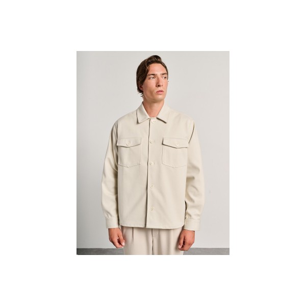 Staff Ανδρικό Overshirt Κρεμ 61-113.054.ν0060 (61-113.054 CREAM)