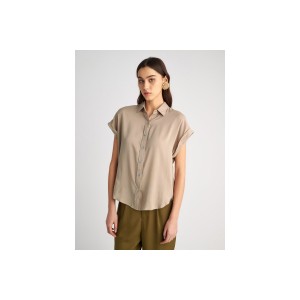 Staff Lina Πουκάμισο Κοντομάνικο Γυναικείο (62-204.053 SAND)