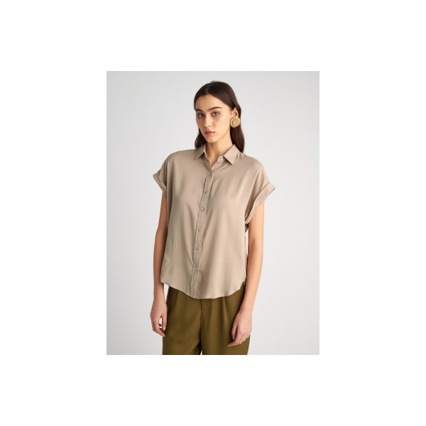 Staff Lina Πουκάμισο Κοντομάνικο Γυναικείο (62-204.053 SAND)