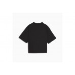 Puma Classics Mock Neck  T-Shirt Γυναικείο (624263 01)
