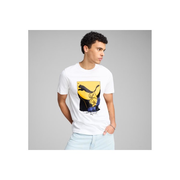 Puma Graphics Shadow Play T-Shirt Ανδρικό (629632 02)