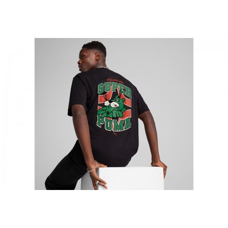 Puma Graphics Super Puma Relaxed T-Shirt Ανδρικό 