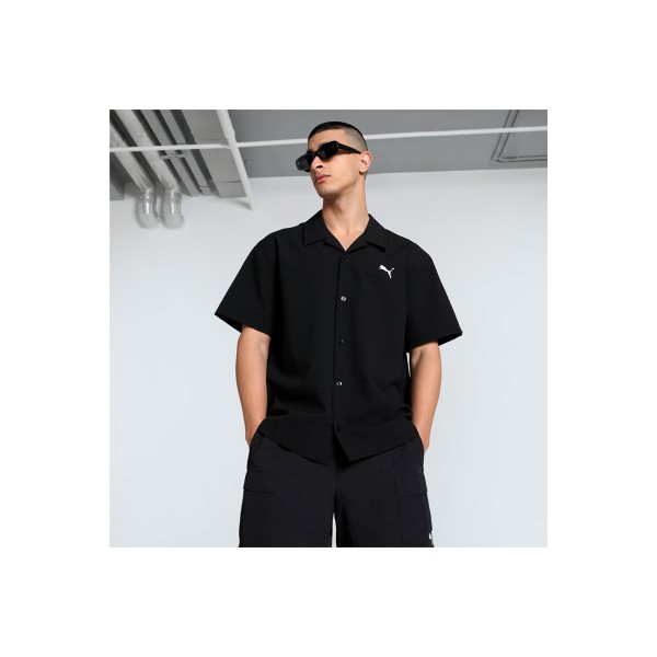 Puma Wardrose Essentials Πουκάμισο Κοντομάνικο Ανδρικό (629663 01)