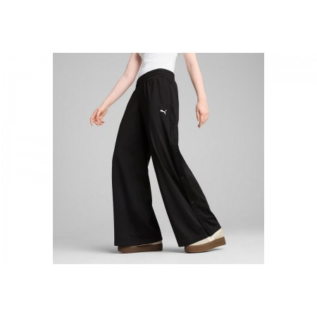 Puma Wardrobe Essentials Low Rise Παντελόνι Φόρμας Γυναικείο 