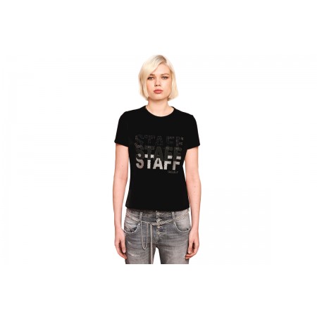 Staff Kelly Γυναικείο Κοντομάνικο T-Shirt Μαύρο