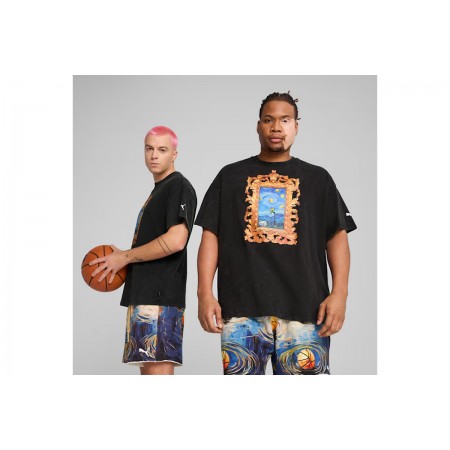 Puma Dylan Exhibi Iii T-Shirt Ανδρικό 
