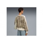 Puma T7 Leo Luxe Oversized Γυναικεία Μακρυμάνικη Μπλούζα