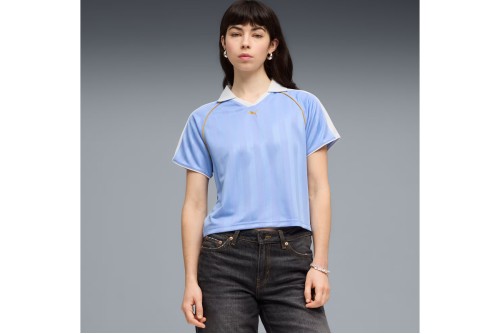 Puma T7 Relaxed Football Jersey V-Neck T-Shirt Γυναικείο (632157 60)
