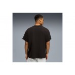 Puma Hooptopia Break Fast Ανδρικό Κοντομάνικο T-Shirt Μαύρο