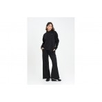 Puma Her Comfort High-Waist Straight Γυναικείο Παντελόνι Φόρμας Μαύρο