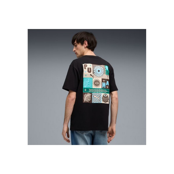 Puma Sunset Drive Relaxed T-Shirt Ανδρικό (634395 01)