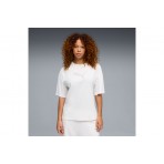 Puma Essentials Graphics Bedazzled Oversized T-Shirt Γυναικείο (634566 02)