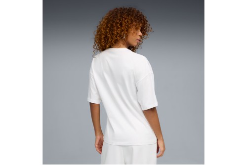 Puma Essentials Graphics Bedazzled Oversized T-Shirt Γυναικείο (634566 02)