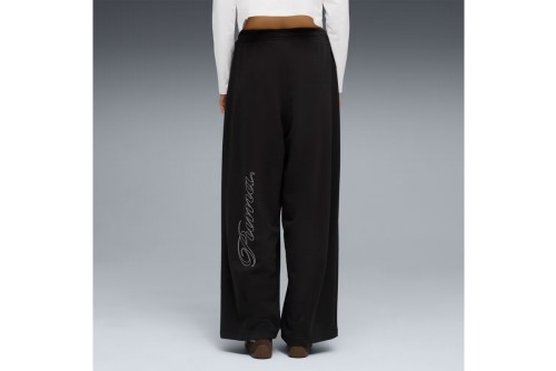 Puma Essentials Graphics Bedazzled Παντελόνι Φόρμας Γυναικείο (634567 01)