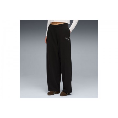 Puma Essentials Graphics Bedazzled Παντελόνι Φόρμας Γυναικείο 