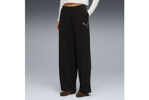 Puma Essentials Graphics Bedazzled Παντελόνι Φόρμας Γυναικείο (634567 01)