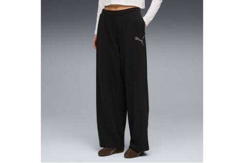 Puma Essentials Graphics Bedazzled Παντελόνι Φόρμας Γυναικείο (634567 01)