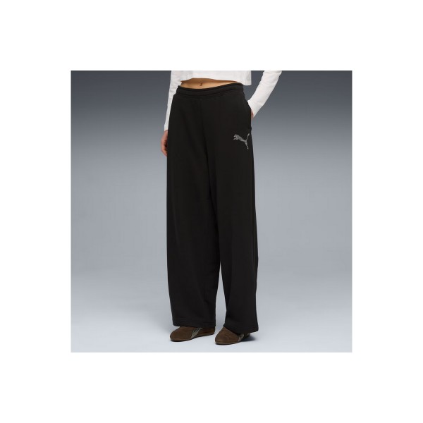 Puma Essentials Graphics Bedazzled Παντελόνι Φόρμας Γυναικείο (634567 01)
