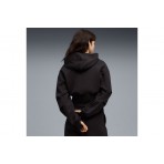 Puma Pumatech Sense Γυναικεία Ζακέτα με Κουκούλα Μαύρη