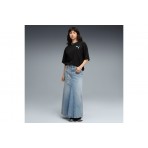 Puma Graphics Bubble Γυναικείο Κοντομάνικο T-Shirt Μαύρο