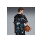 Puma Atw Dylan Oversized Basketball T-Shirt Ανδρικό (635066 01)
