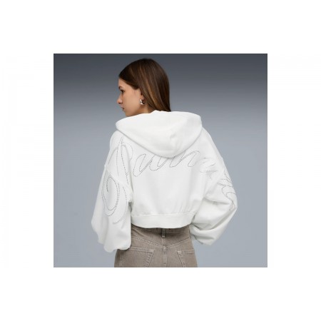 Puma Ess Graphic Bedazzled Hoodie 