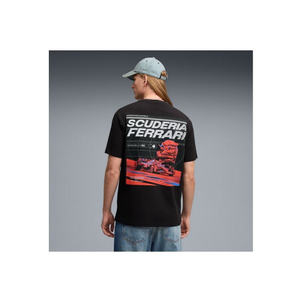 Puma Scuderia Ferrari Speed T-Shirt Ανδρικό (635443 01)