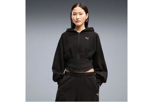 Puma Street Glam Bedazzled Ζακέτα Βαμβακερή Γυναικεία (636651 01)