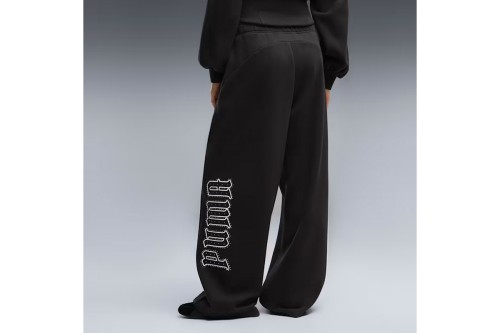 Puma Street Glam Slouchy Bedazzled Παντελόνι Φόρμας Γυναικείο (636652 01)