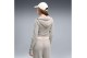 Puma Essentials Ribbed Γυναικεία Πολυεστερική Ζακέτα με Κουκούλα Γκρι