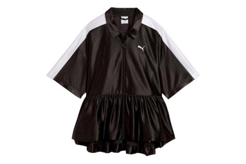 Puma T7 Ruffle Κοντομάνικη Ζακέτα Πολυεστερική Γυναικεί (636885 01)