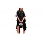 Puma T7 Oversized Ruffle Γυναικεία Κοντομάνικη Πολυεστερική Ζακέτα Μαύρη, Λευκή