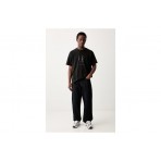 Puma Ferrari Tonal Shield Ανδρικό Κοντομάνικο T-Shirt Μαύρο