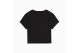 Puma Essentials Baby Cropped Γυναικείο Κοντομάνικο T-Shirt Μαύρο, Λευκό