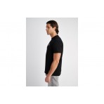 Staff Gino Ανδρικό Κοντομάνικο T-Shirt Μαύρο