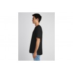 Staff Land Ανδρικό Κοντομάνικο T-Shirt Μαύρο