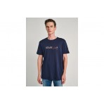 Staff Ken Ανδρικό Κοντομάνικο T-Shirt Μπλε Σκούρο