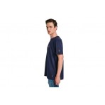 Staff Ken Ανδρικό Κοντομάνικο T-Shirt Μπλε Σκούρο