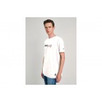 Staff Ken Ανδρικό Κοντομάνικο T-Shirt Εκρού