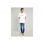 Staff Ken Ανδρικό Κοντομάνικο T-Shirt Εκρού